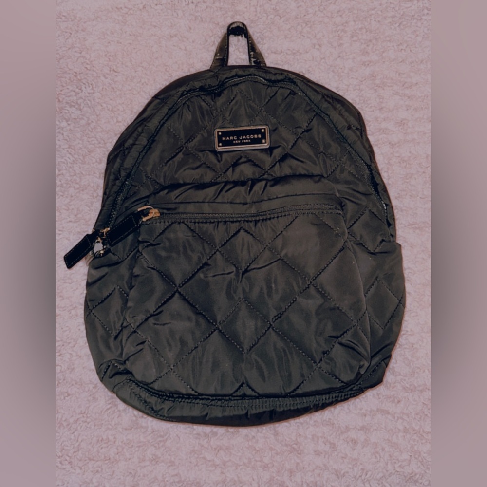 Marc Jacobs Quilted Nylon School Backpack